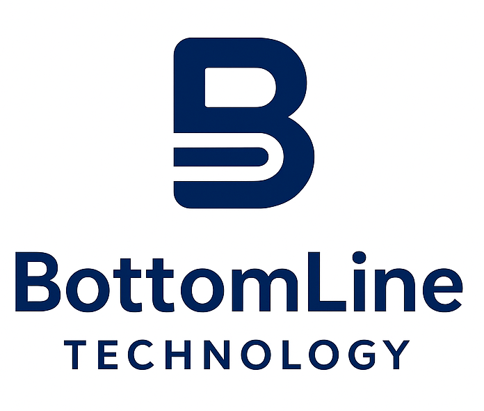 BottomLine white new logo 1-1